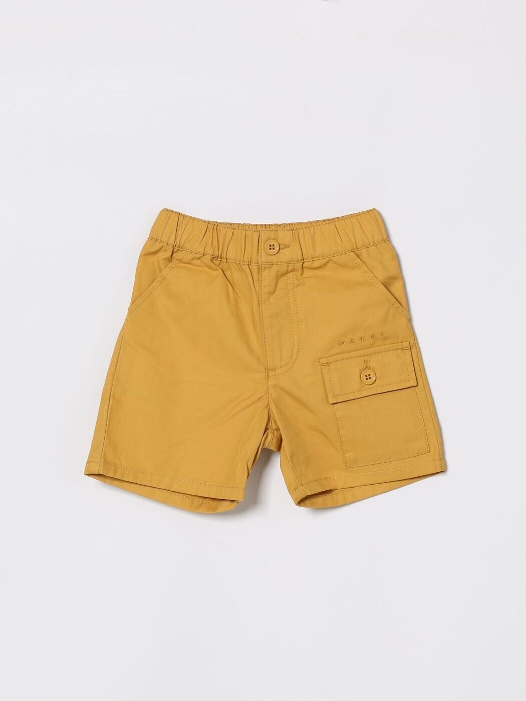 マルニ MARNI ズボン下 遊撃手ズボン下 ベビーユニセックス 黄色 Shorts M01665M00UV 関税 貨物輸送無料 2026SS gi