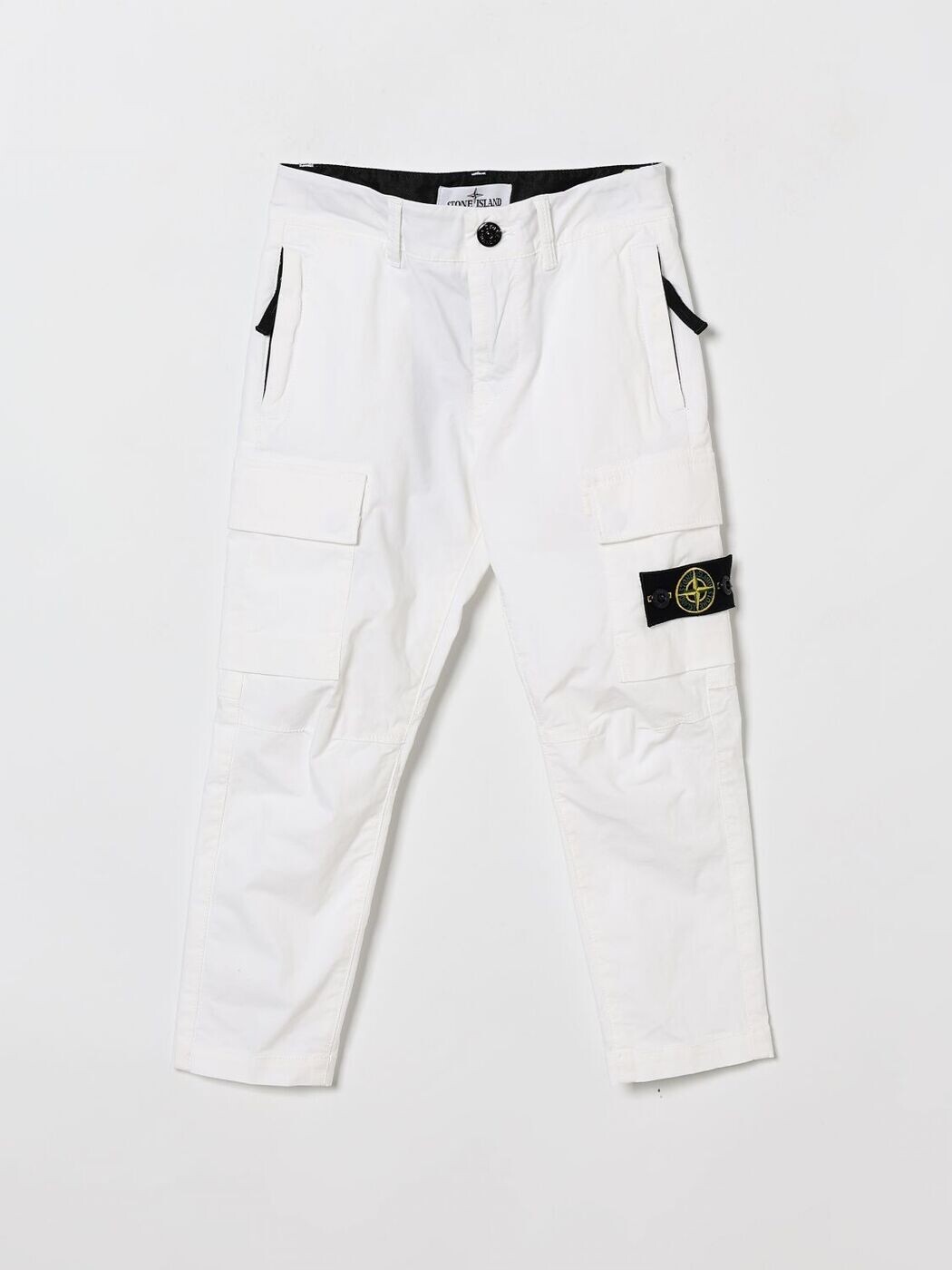 石ころ 島 STONE ISLAND JUNIOR ズボン下 ボーイズ 白いこと Cargo trousers 3100004S0001 関税 貨物輸送無料 2026SS gi