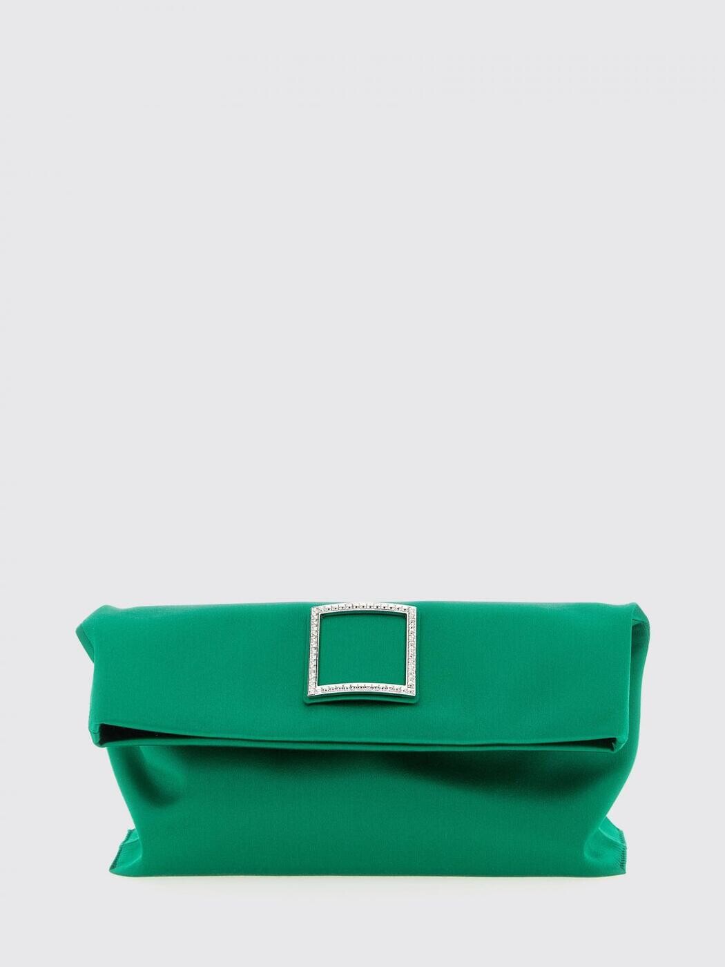 ロジェ ヴィヴィエ ROGER VIVIER クラッチペダル御徒面子 レディース 緑であること Clutch and wristlets bags RBWAPDD0200RS0 関税 貨物輸送無料 2026SS gi