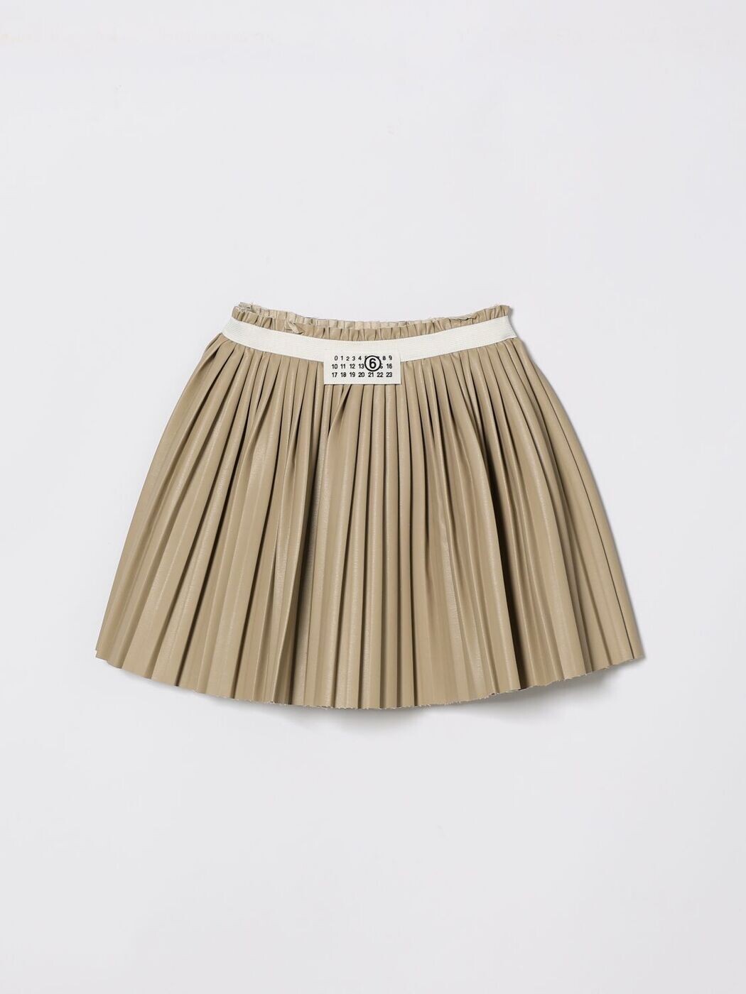 エムエムシックス 棲み家 マルジェラ MM6 MAISON MARGIELA ミニ御徒面子 スコート ガールズ ベージュ Mini-skirts M60999MM07F 関税 貨物輸送無料 2026SS gi