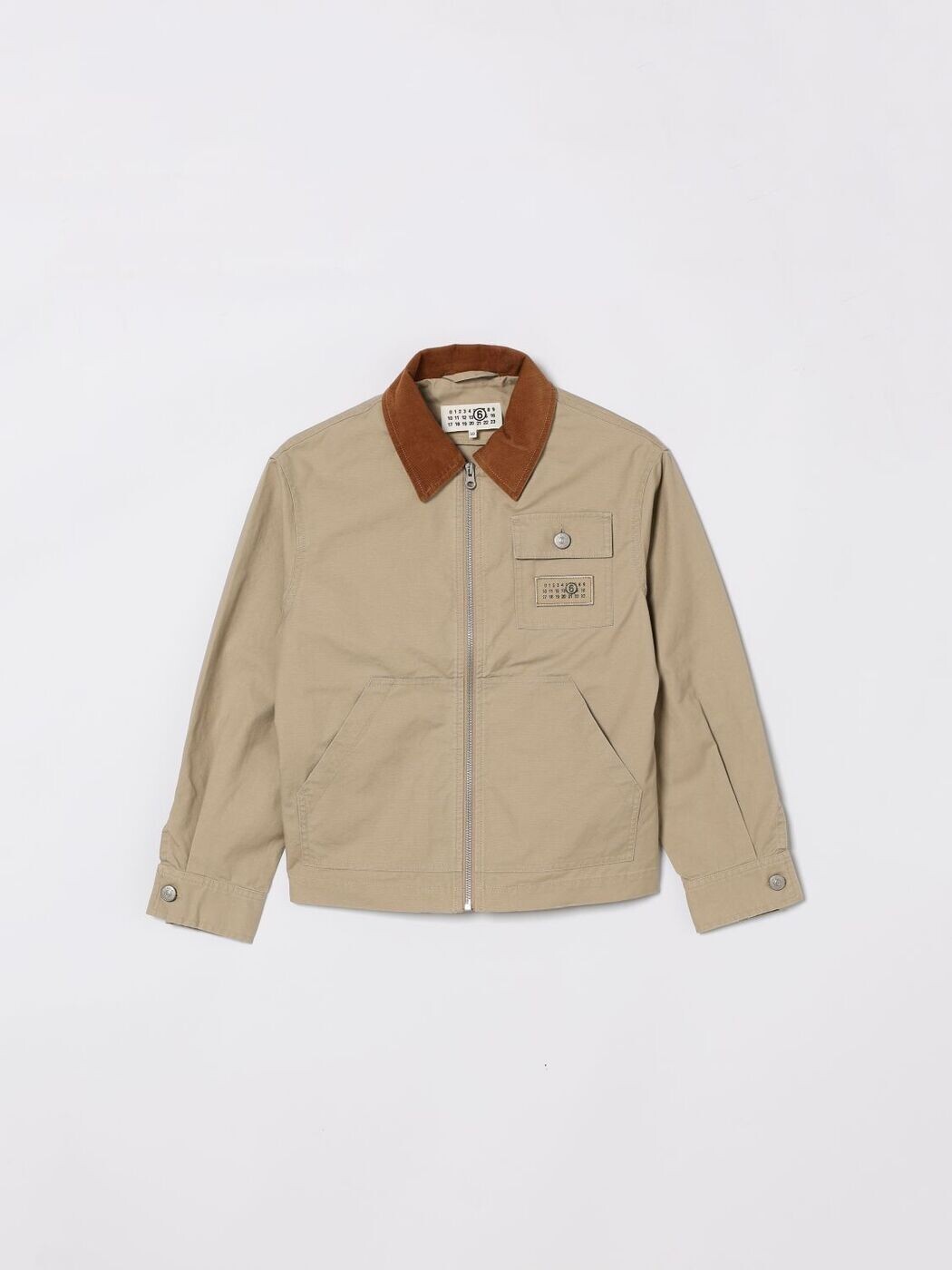 エムエムシックス メゾン マルジェラ MM6 MAISON MARGIELA ボンバージャケット ジャケット ボーイズ ベージュ Bomber jackets M60930MM07D Beige 関税 送料無料 2026SS gi｜BRANDSHOP「il Tesoro」