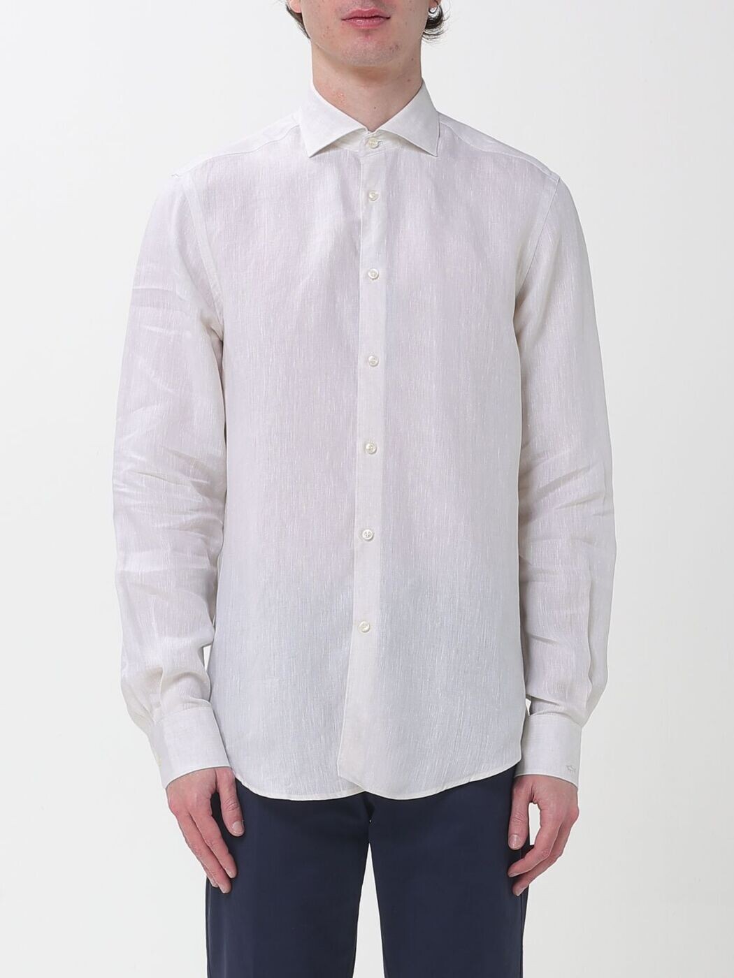ポール アンド シャーク PAUL & SHARK シャツ メンズ ホワイト Shirts 26413160CF White 関税 送料無料 2026SS gi｜BRANDSHOP「il Tesoro」