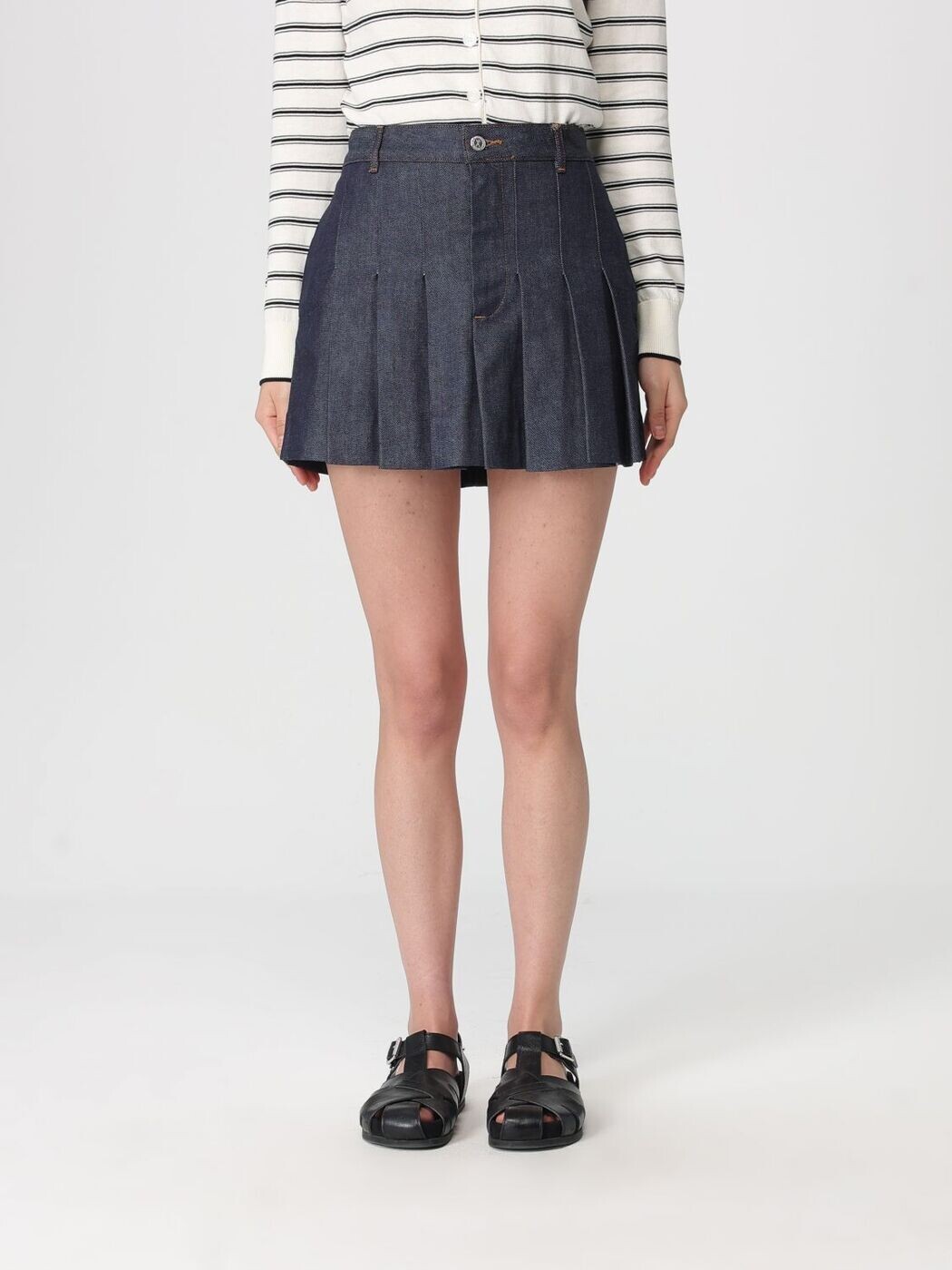 アーペーセー A.P.C スカート レディース ブルー Skirts COGDFF06504 Blue 関税 送料無料 2026SS gi｜BRANDSHOP「il Tesoro」