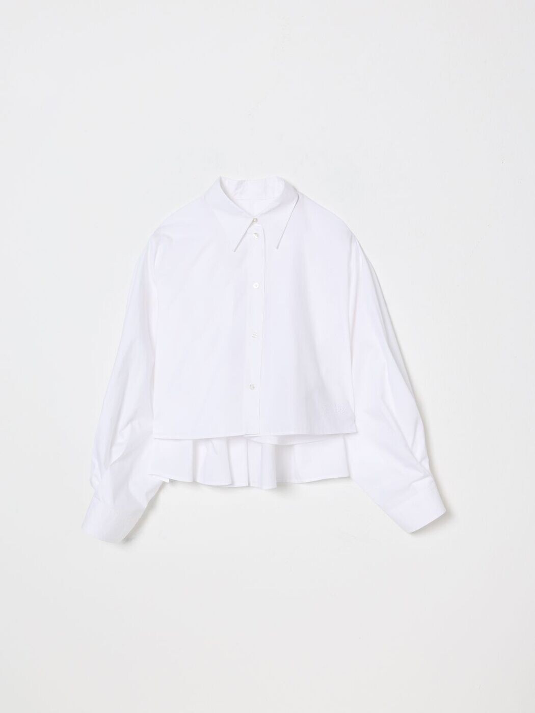 エムエムシックス 棲み家 マルジェラ MM6 MAISON MARGIELA フォーマルシャツ ティーシャツ ガールズ 白いこと Formal shirts M60503MM014 関税 貨物輸送無料 2026SS gi