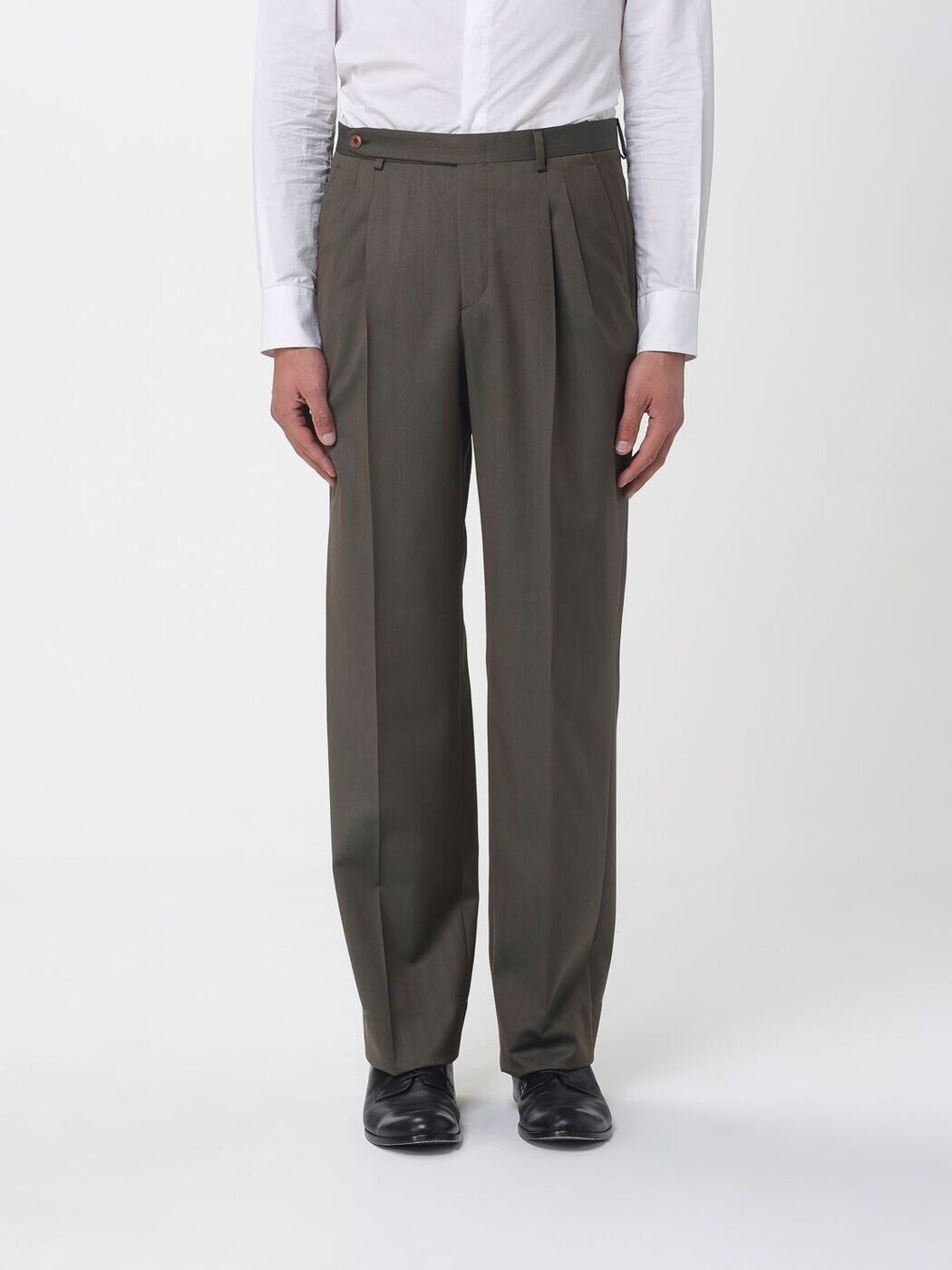 ブリオーニ BRIONI ズボン パンツ メンズ Trousers RPAI0LOAA1F Kaki 関税 送料無料 2026SS gi｜BRANDSHOP「il Tesoro」 89,375円