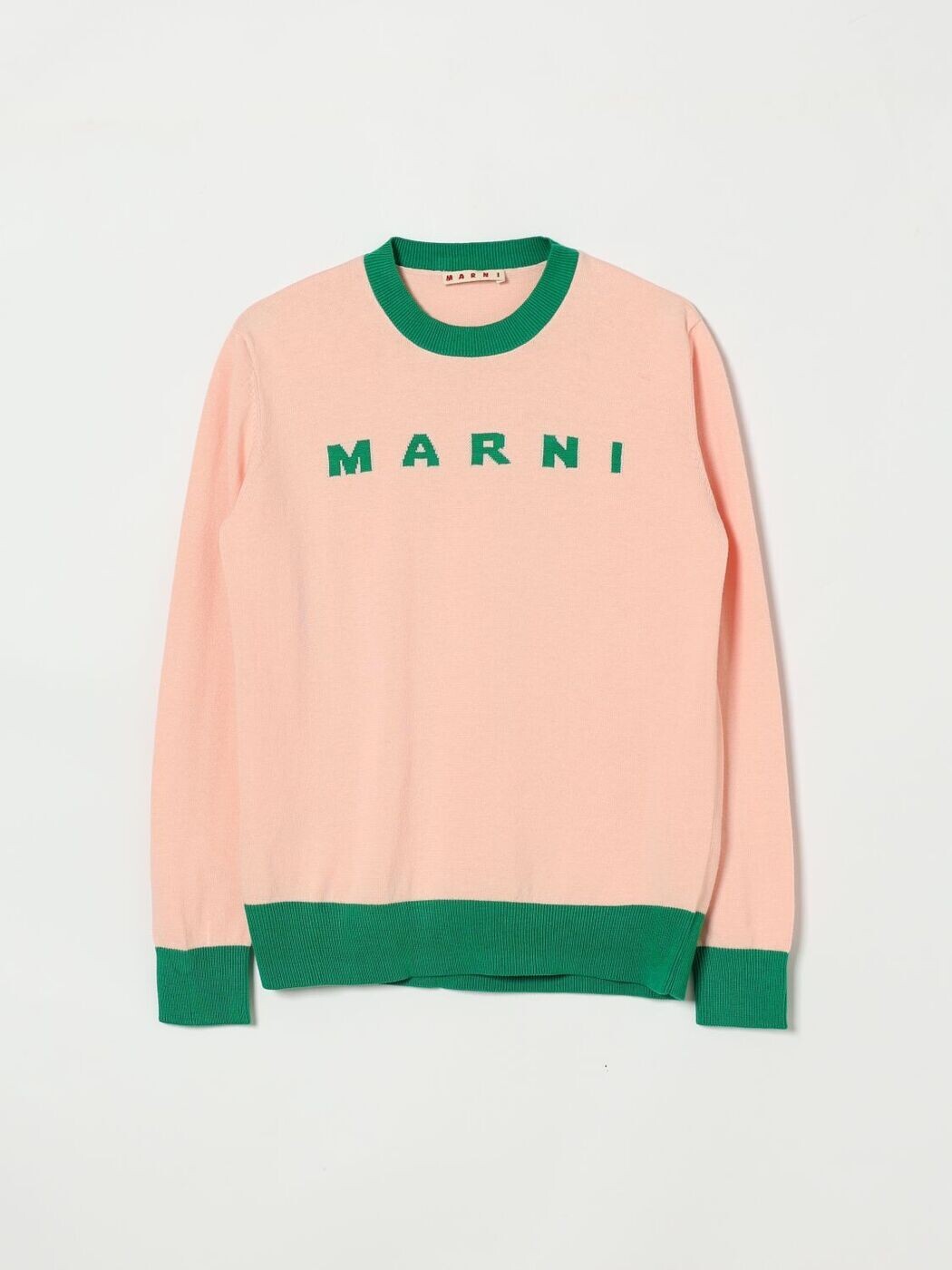 マルニ MARNI クルーネックジャンパー 編み物お召しもの ボーイズ サクラ色 Crew neck jumpers M01815M00X2 関税 貨物輸送無料 2026SS gi