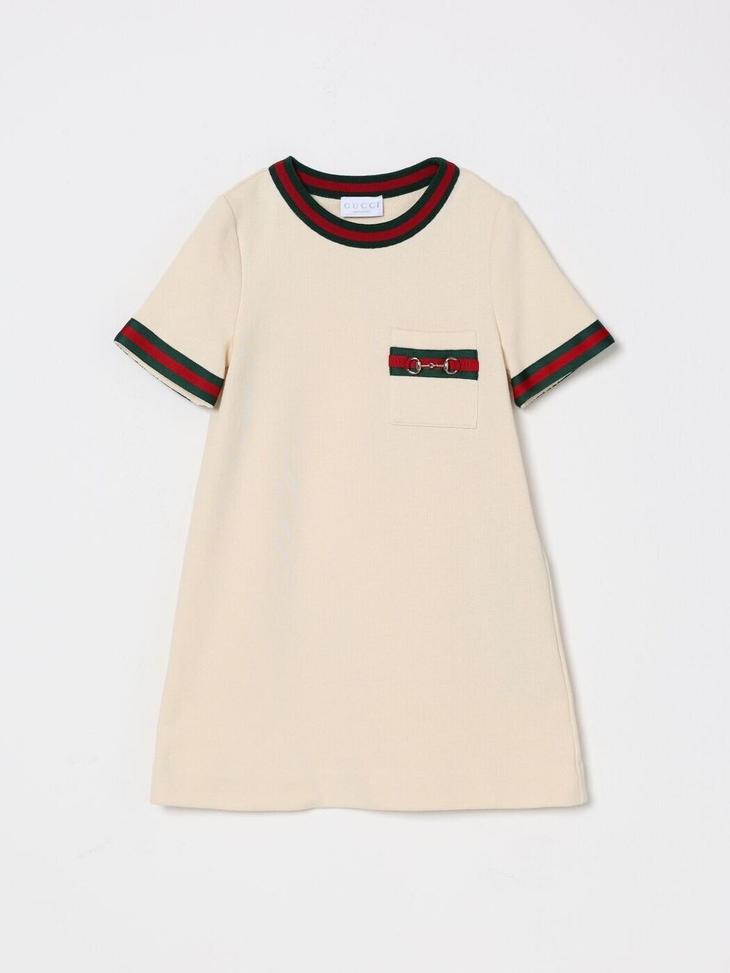 グッチ GUCCI ロング御召しもの 御召しもの ガールズ 白いこと Long dresses 718772XJHR9 関税 貨物輸送無料 2026SS gi