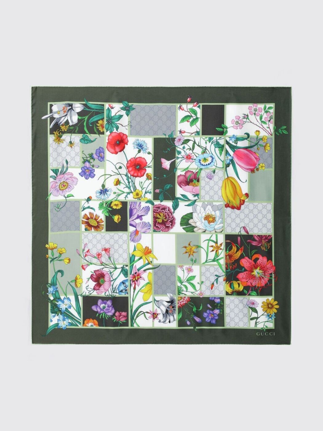 グッチ GUCCI 先端技術佩び物 流行り物小物 レディース 緑であること Hi-tech accessories 8501073G001 関税 貨物輸送無料 2026SS gi
