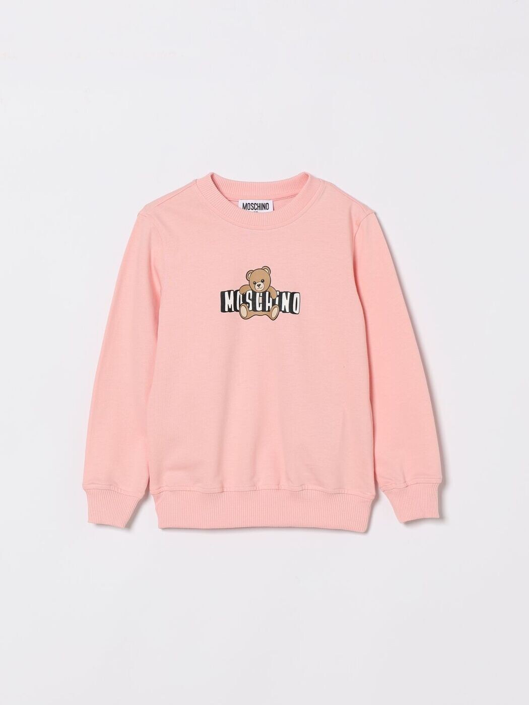 モスキーノ MOSCHINO クルーネックジャンパー ニットウェア ボーイズ ピンク Crew neck jumpers HUF09ULCA19 関税 送料無料 2026SS gi