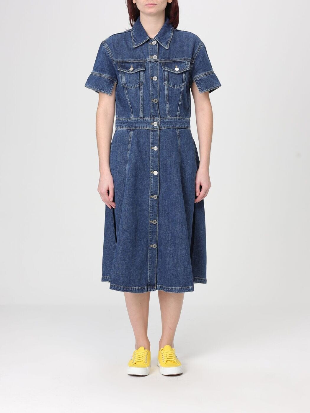 カール ラガーフェルド KARL LAGERFELD ワンピース ドレス レディース ブルー Dresses B1W13037 Blue 関税 送料無料 2026SS gi|BRANDSHOP「il Tesoro」