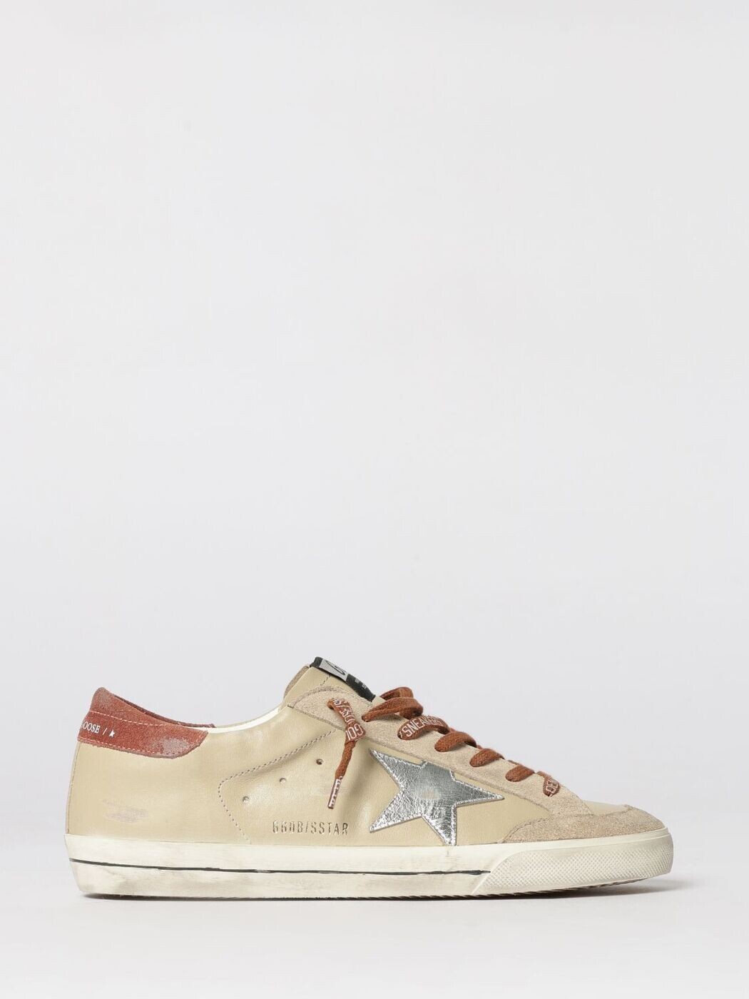 ゴールデン グース デラックス ブランド GOLDEN GOOSE スニーカー メンズ ベージュ Sneakers GMF00107F008111 関税 送料無料 2026SS gi
