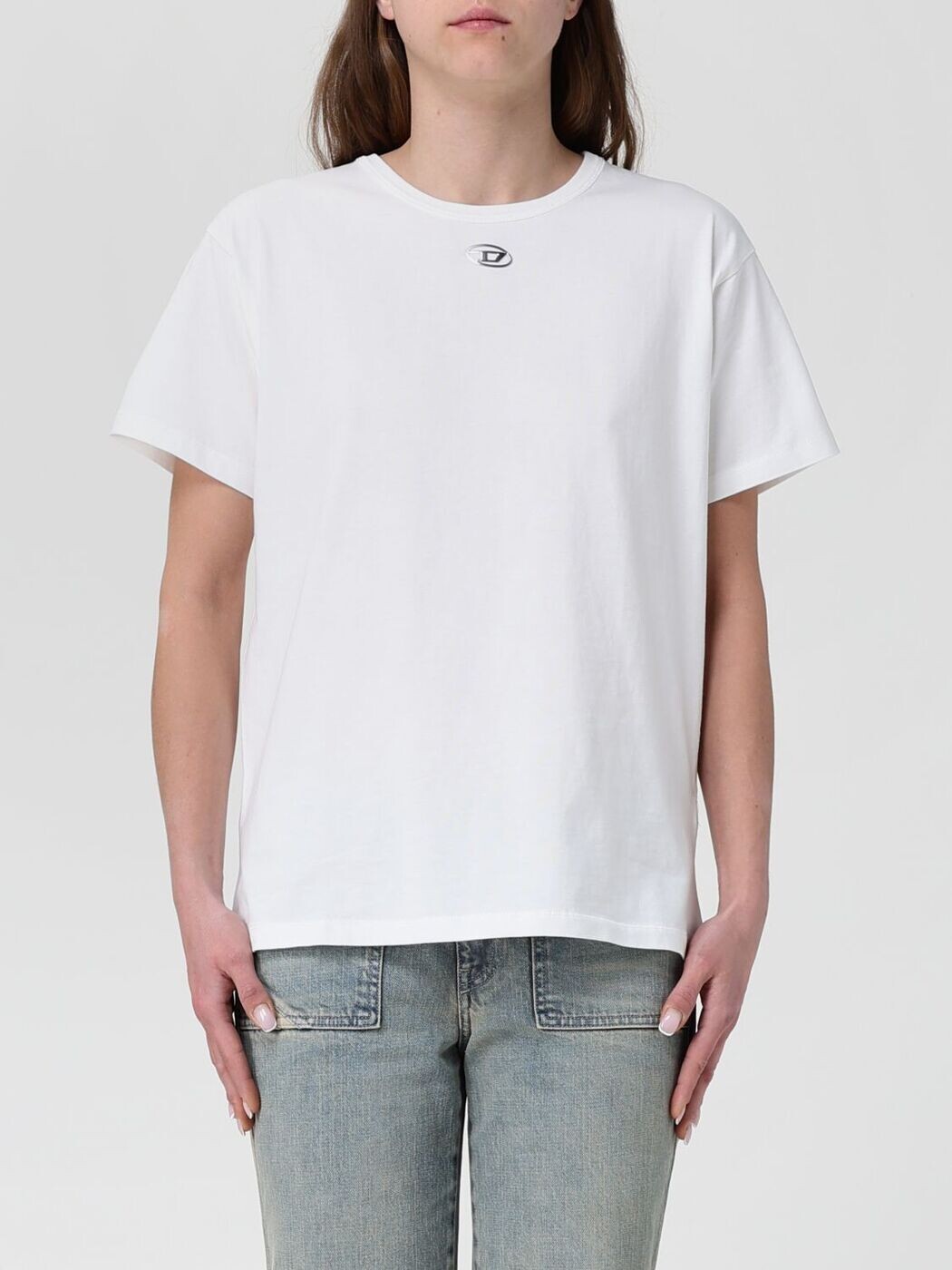 ディーゼル DIESEL ポロシャツ Tシャツ レディース ホワイト T-shirts and polo shirts A203990JMBB White 関税 送料無料 2026SS gi|BRANDSHOP「il Tesoro」