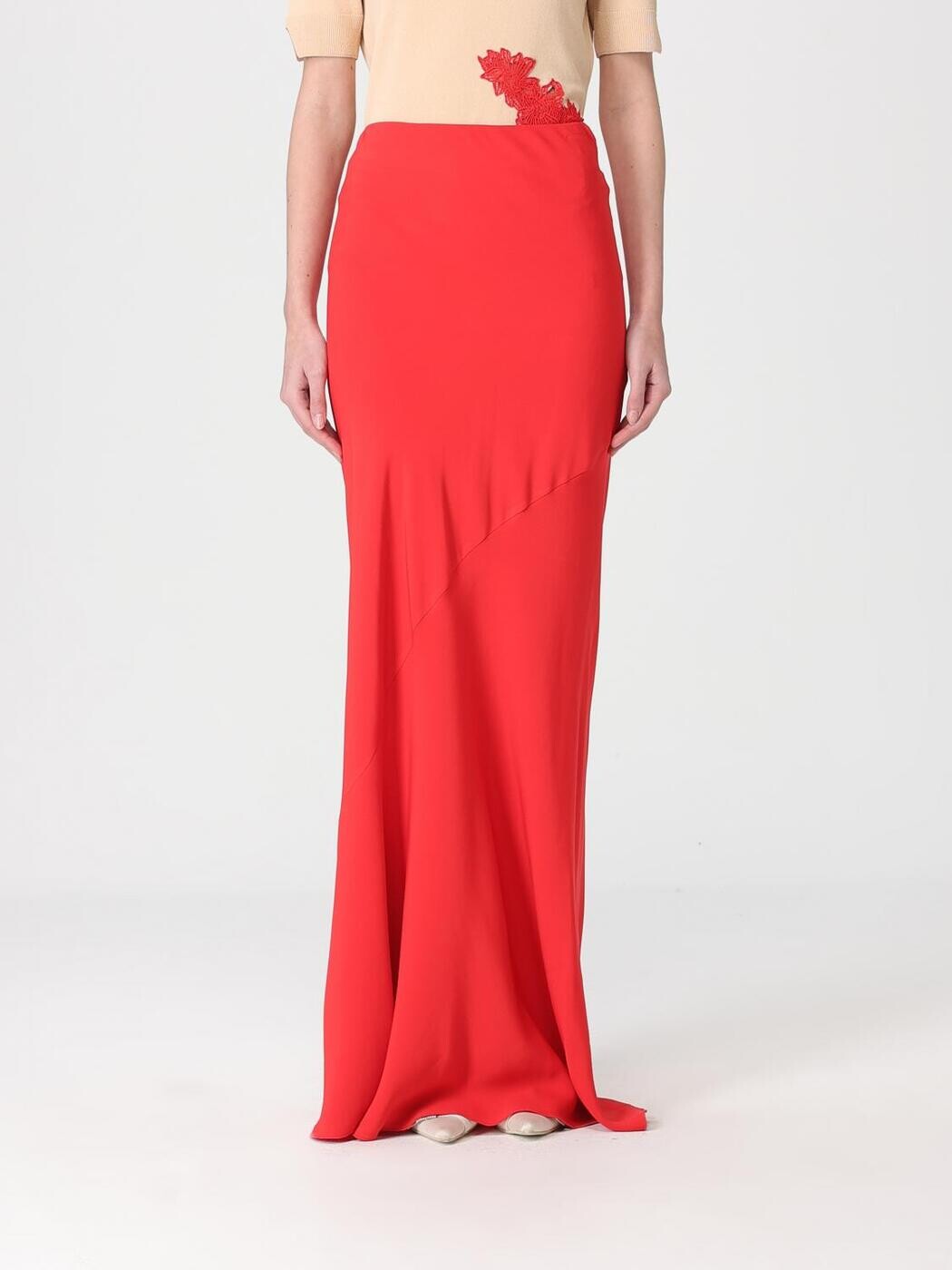 エルマンノ シェルヴィーノ ERMANNO SCERVINO スカート レディース レッド Skirts D482O354HKI Red 関税 送料無料 2026SS gi|BRANDSHOP「il Tesoro」