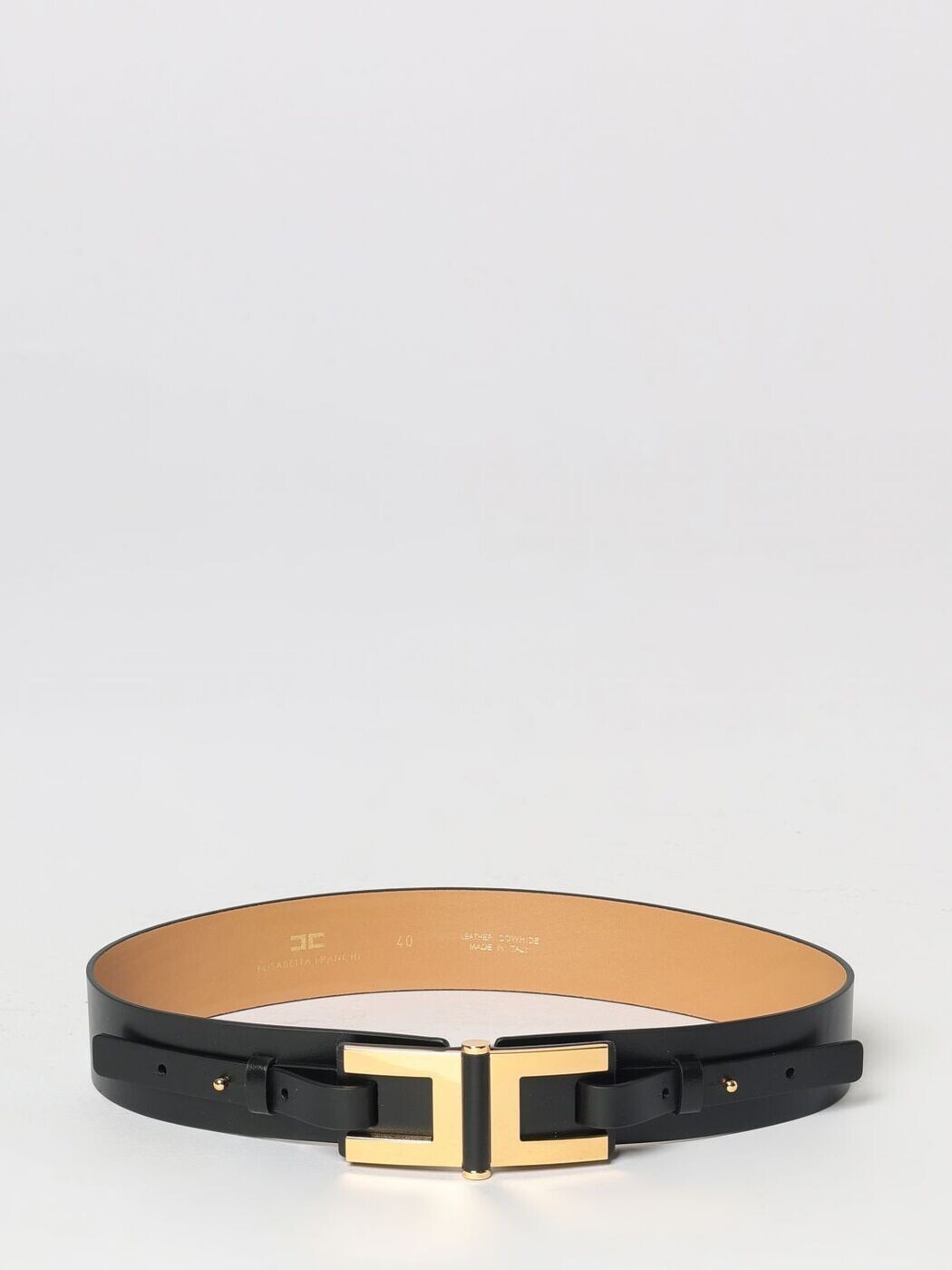 エリザベッタ フランキ ELISABETTA FRANCHI 胴締め レディース 黒いこと Belts CT50S61E2 関税 貨物輸送無料 2026SS gi ベルト・サスペンダー-バッグ・小物・ブランド雑貨