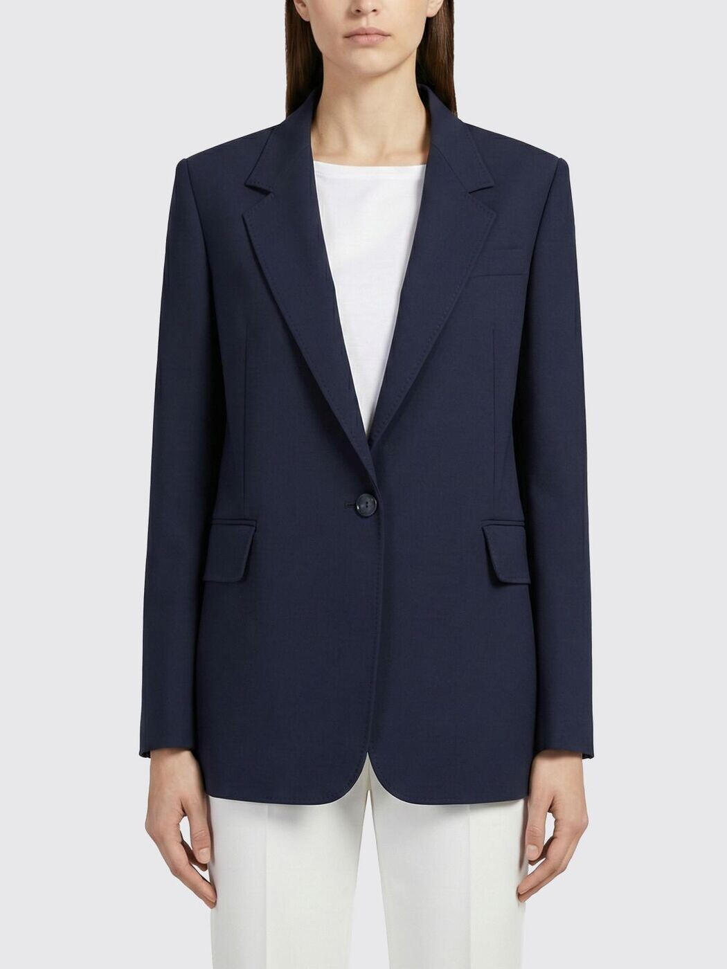 マックスマーラ ステュディオ MAX MARA STUDIO 背広上衣 背広 上衣 レディース 青色 Suit Jackets 2616041025600 関税 貨物輸送無料 2026SS gi