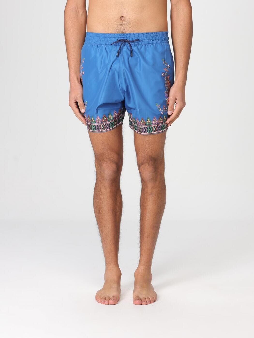 エトロ ETRO 水泳着 スイムウェア メンズ 青碧 Swimwear MRPB000299SPSG2 関税 貨物輸送無料 2026SS gi