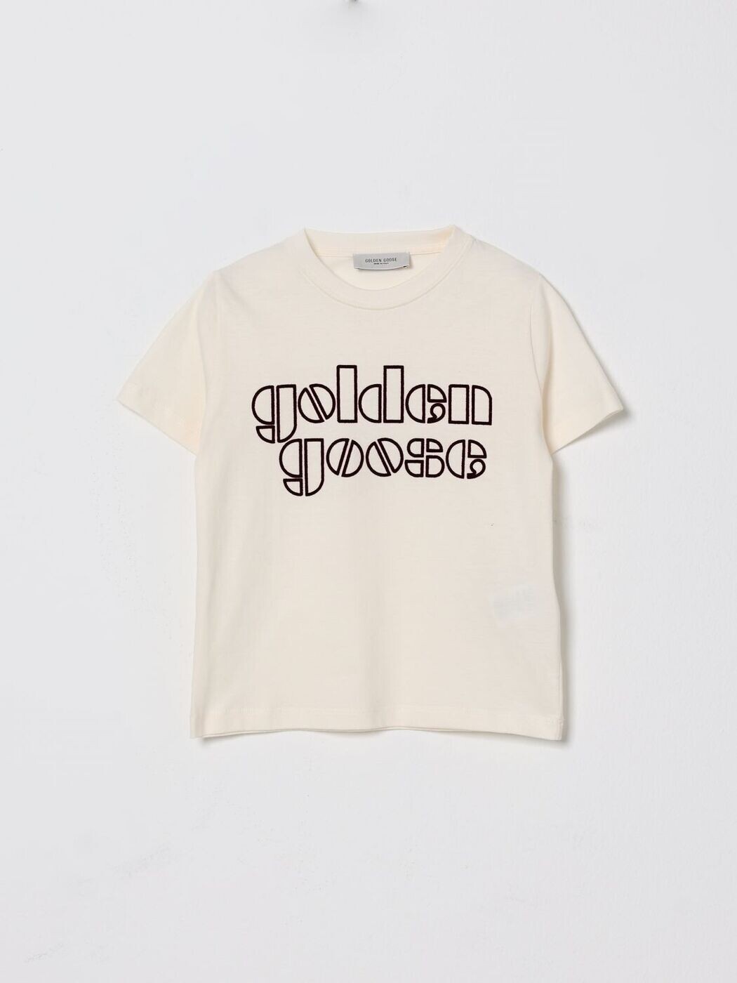 ゴールデングース GOLDEN GOOSE ロング捩りプルオーバー プルオーバー ボーイズ 白いこと Long sleeve t-shirts GKP01403P002433 関税 貨物輸送無料 2026SS gi