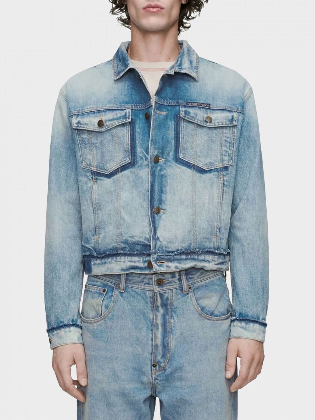 棲み家 マルジェラ MAISON MARGIELA 上衣 メンズ 青色 Jackets S50AM0654S30561 関税 貨物輸送無料 2026SS gi メンズファッション-コート・ジャケット