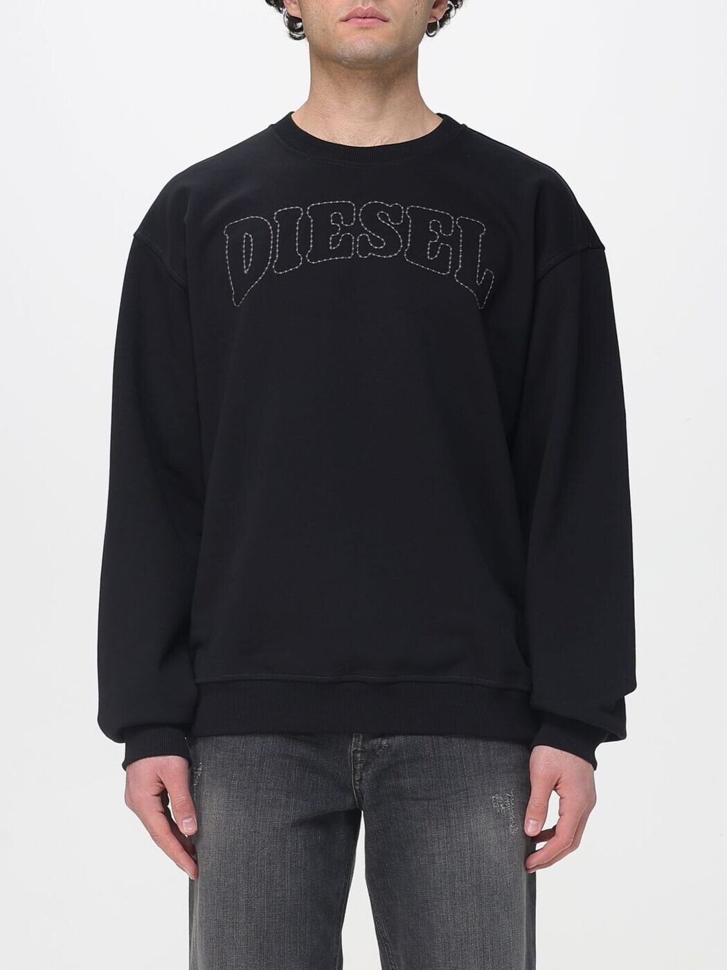 ディーゼル DIESEL トレーナー 調教師 メンズ 黒いこと Sweatshirts A209790BMBJ 関税 貨物輸送無料 2026SS gi
