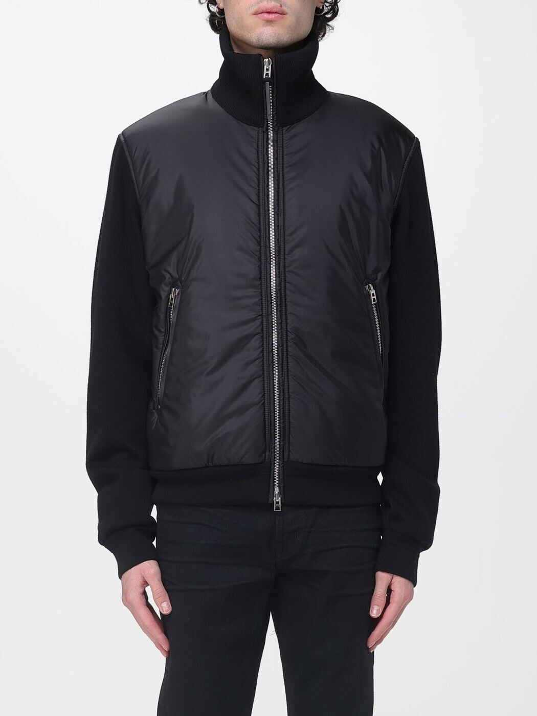 トム ジェラルド・r・フォード TOM FORD 上衣 メンズ 黒いこと Jackets KZY015YMW135 関税 貨物輸送無料 2026SS gi