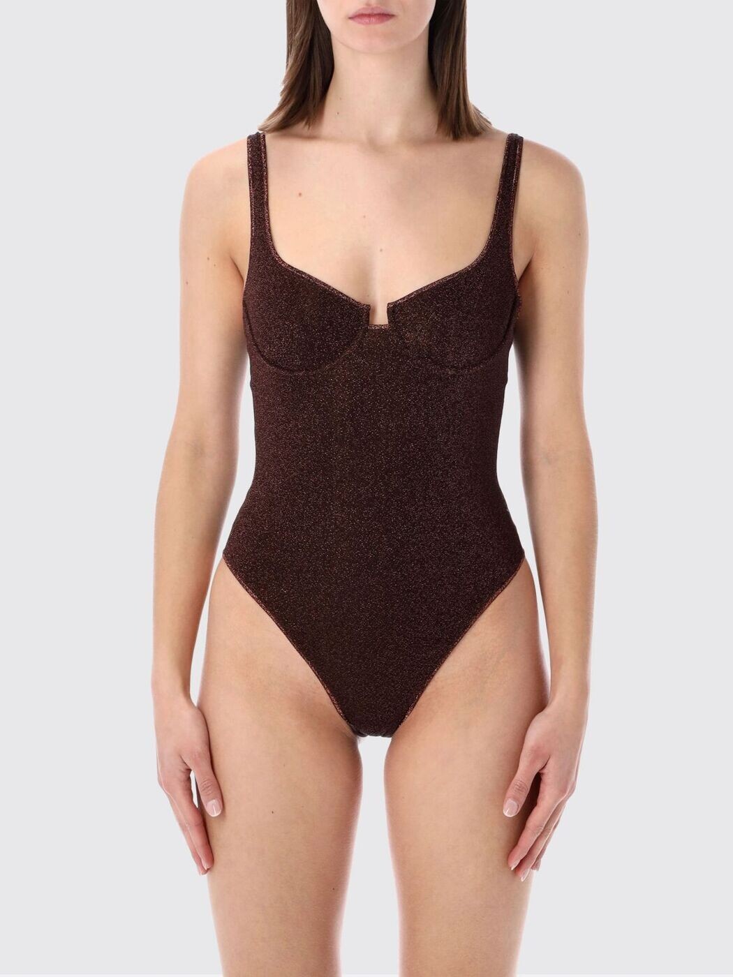 オスレー OSEREE 水着 スイムウェア レディース ブラウン Swimwear LAMF257 Brown 関税 送料無料 2026SS gi｜BRANDSHOP「il Tesoro」
