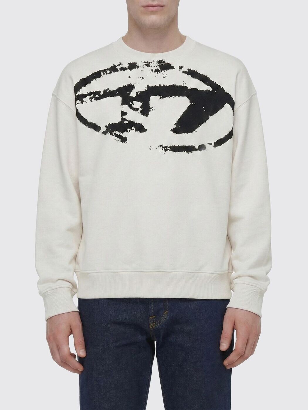 ディーゼル DIESEL トレイナー 調教師 メンズ 白いこと Sweatshirts A130510DMBU 関税 貨物輸送無料 2026SS gi メンズファッション-スウェット・トレーナー-トップス