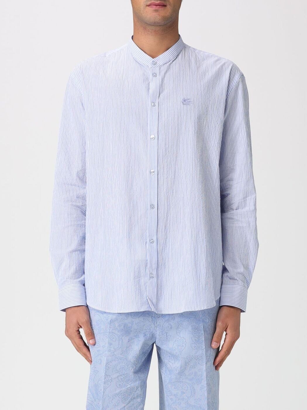 エトロ ETRO シャツ メンズ ブルー Shirts MRIC006799TR596 Blue 関税 送料無料 2026SS gi｜BRANDSHOP「il Tesoro」