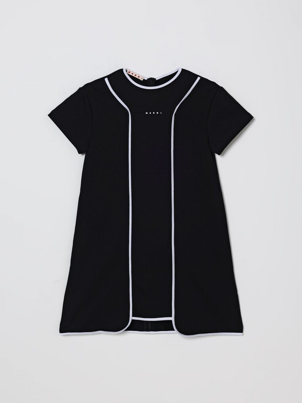 マルニ MARNI ロングお召しもの お召しもの ガールズ 黒いこと Long dresses M01687M00V0 関税 貨物輸送無料 2026SS gi