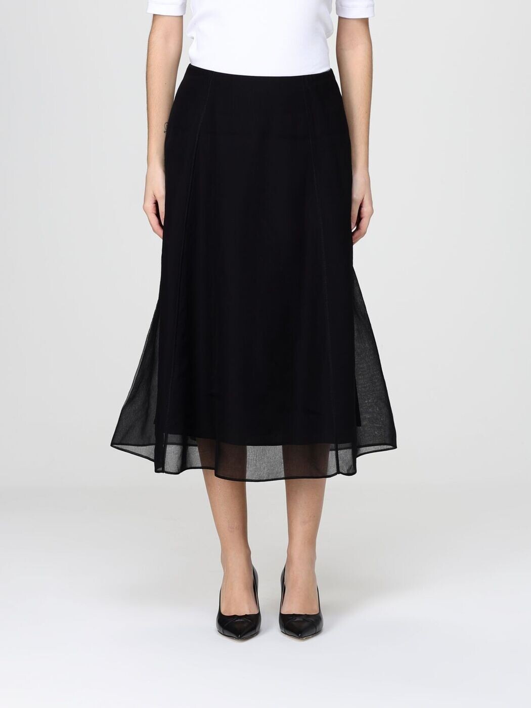 ブルネロクチネリ BRUNELLO CUCINELLI スコート レディース 黒いこと Skirts MF940G3877 関税 貨物輸送無料 2026SS gi