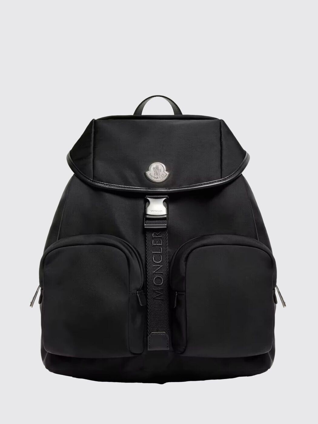 モンク軌跡 MONCLER 背嚢 うしろ側容器に並べる レディース 黒いこと Backpacks and bum bags L109B5A00002M6980 関税 貨物輸送無料 2026SS gi バッグ-レディースバッグ-バックパック・リュック