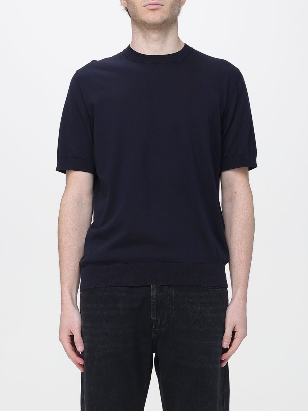 パオロペコラ PAOLO PECORA プルオーバー 編み物御召しもの メンズ 青味 Knitwear A009F100 Blue 関税 貨物輸送無料 2026SS gi