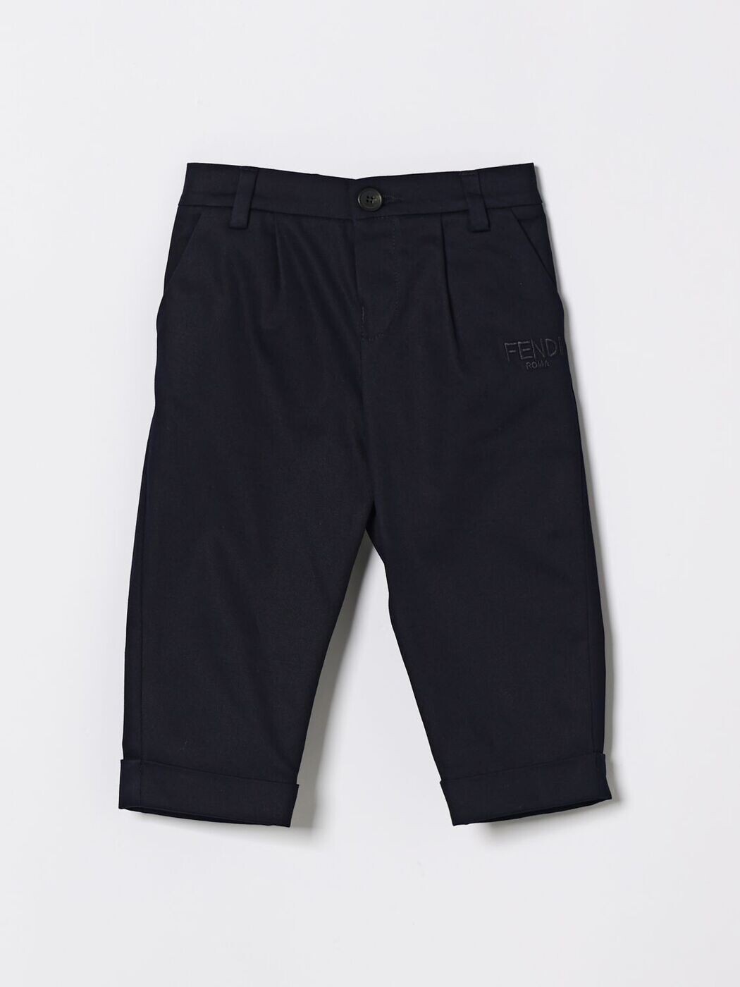 フェンディ FENDI ズボン ズボン下 ベビーユニセックス 青碧 Pants BMF271AS5Y 関税 貨物輸送無料 2026SS gi