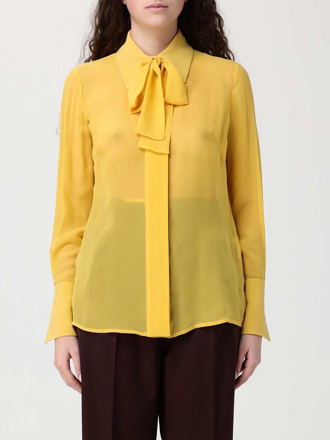 エリザベッタ フランキ ELISABETTA FRANCHI シャツ レディース イエロー Shirts CA14861E2 Yellow 関税 送料無料 2026SS gi｜BRANDSHOP「il Tesoro」