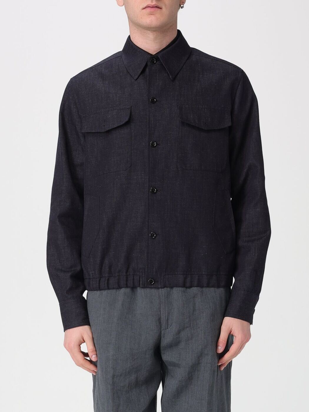ラルディーニ LARDINI ジャケット メンズ ブルー Jackets PARONOPAIF66502 Blue 関税 送料無料 2026SS gi｜BRANDSHOP「il Tesoro」