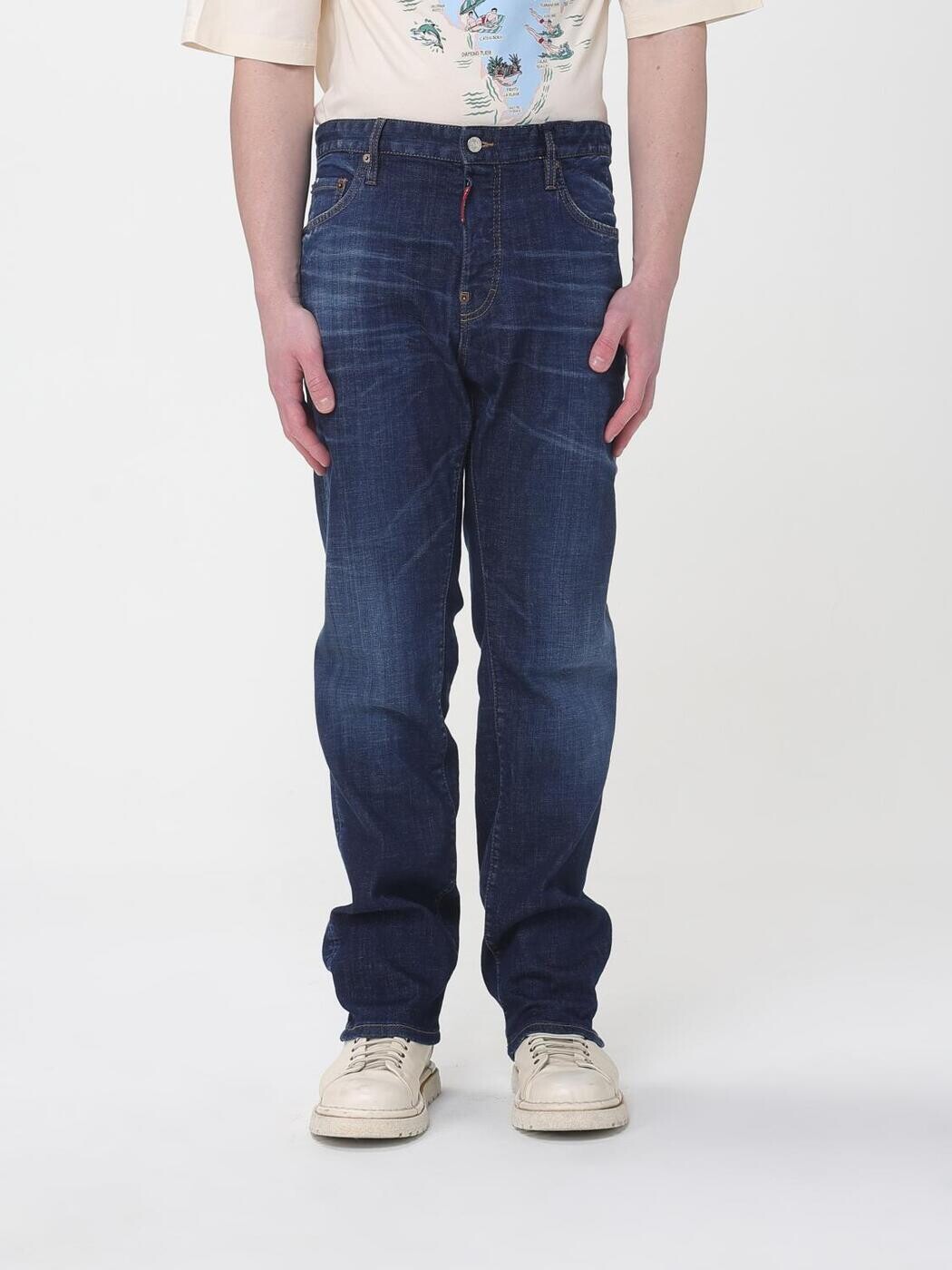 ディースクエアード DSQUARED2 デニム メンズ ブルー Jeans S74LB1904D30010 Blue 関税 送料無料 2026SS gi｜BRANDSHOP「il Tesoro」
