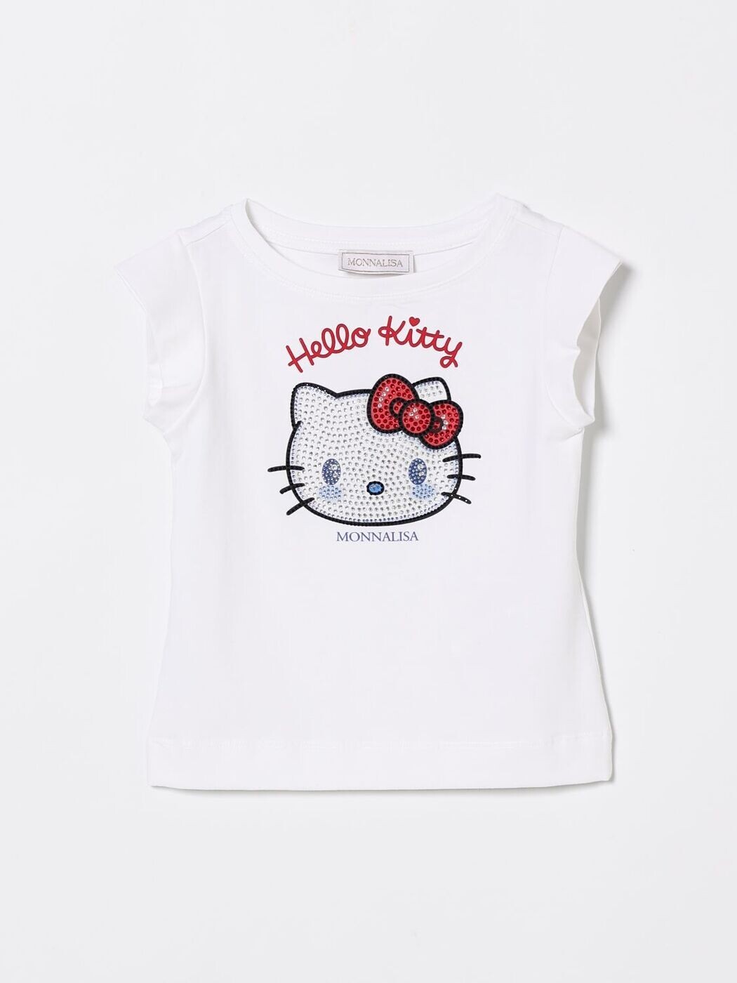 モナリザ MONNALISA ロングスリーブTシャツ Tシャツ ガールズ ホワイト Long sleeve t-shirts 19G6177005 White 関税 送料無料 2026SS gi|BRANDSHOP「il Tesoro」