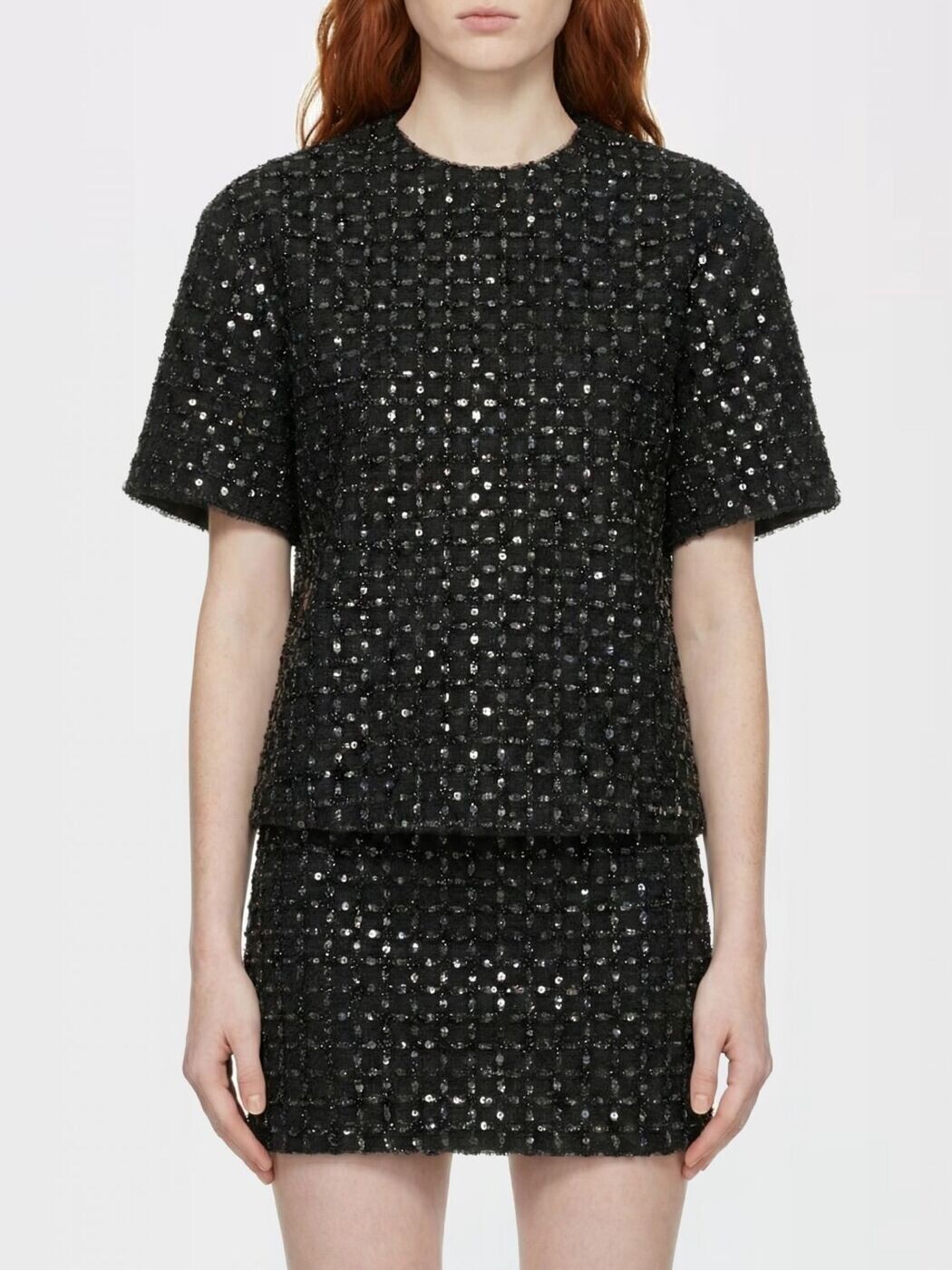 ロテート ROTATE Tシャツ トップス レディース ブラック T-shirts and tops 115155 Black 関税 送料無料 2026SS gi｜BRANDSHOP「il Tesoro」