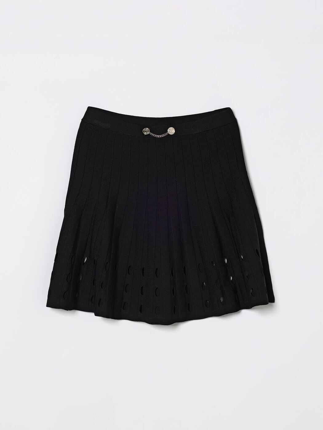ツイン仕掛ける TWINSET ミニ御徒面子 スコート ガールズ 黒いこと Mini-skirts 261GJ3Q22 関税 貨物輸送無料 2026SS gi