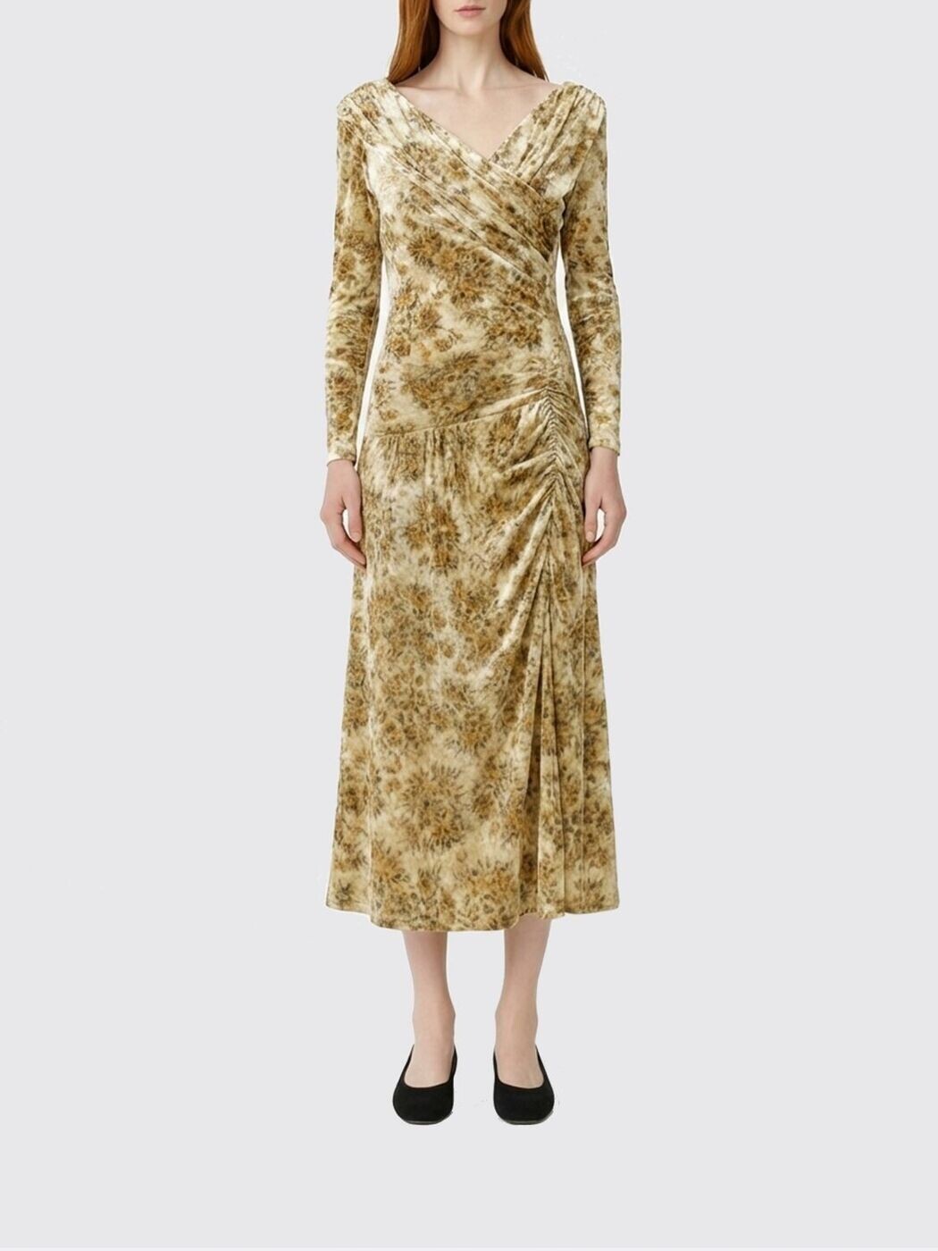 ガニー GANNI ワンピース ドレス レディース ベージュ Dresses T4373 Cream 関税 送料無料 2026SS gi｜BRANDSHOP「il Tesoro」