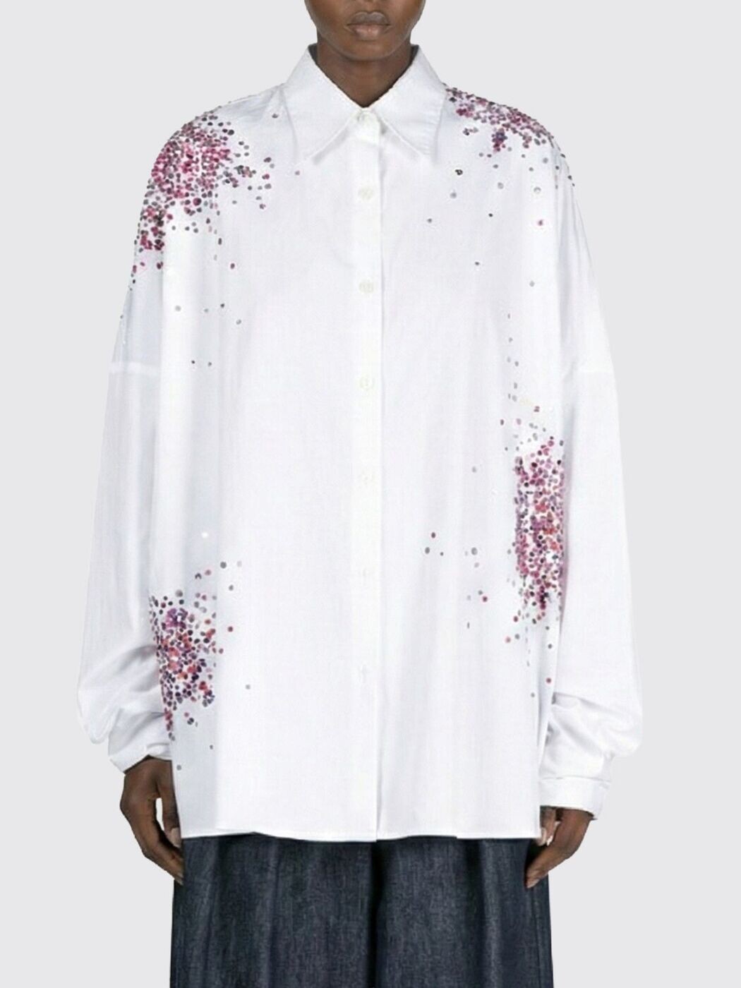 ドリス ヴァン ノッテン DRIES VAN NOTEN シャツ レディース ホワイト Shirts 2611307593314 White 関税 送料無料 2026SS gi｜BRANDSHOP「il Tesoro」