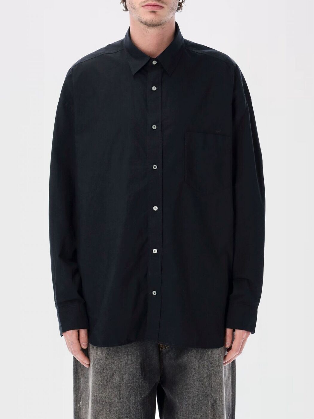 アクネ ストゥディオズ ACNE STUDIOS シャツ メンズ ブラック Shirts BB0643 Black 関税 送料無料 2026SS gi|BRANDSHOP「il Tesoro」