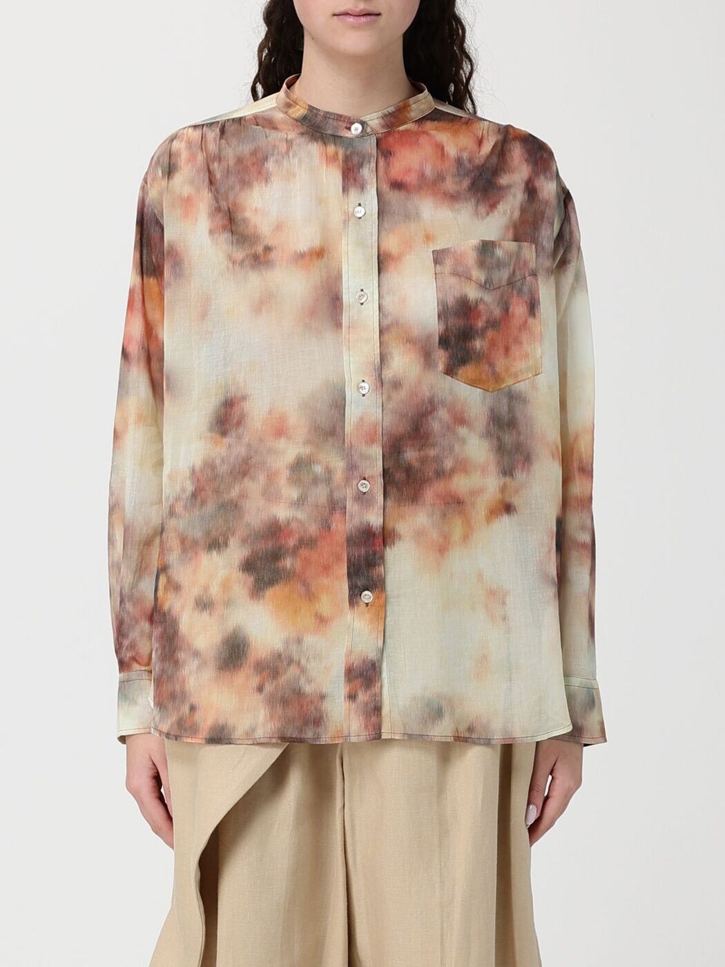 イザベル マラン エトワール ISABEL MARANT ETOILE シャツ レディース ベージュ Shirts HT0028FAD1J13E Beige 関税 送料無料 2026SS gi｜BRANDSHOP「il Tesoro」