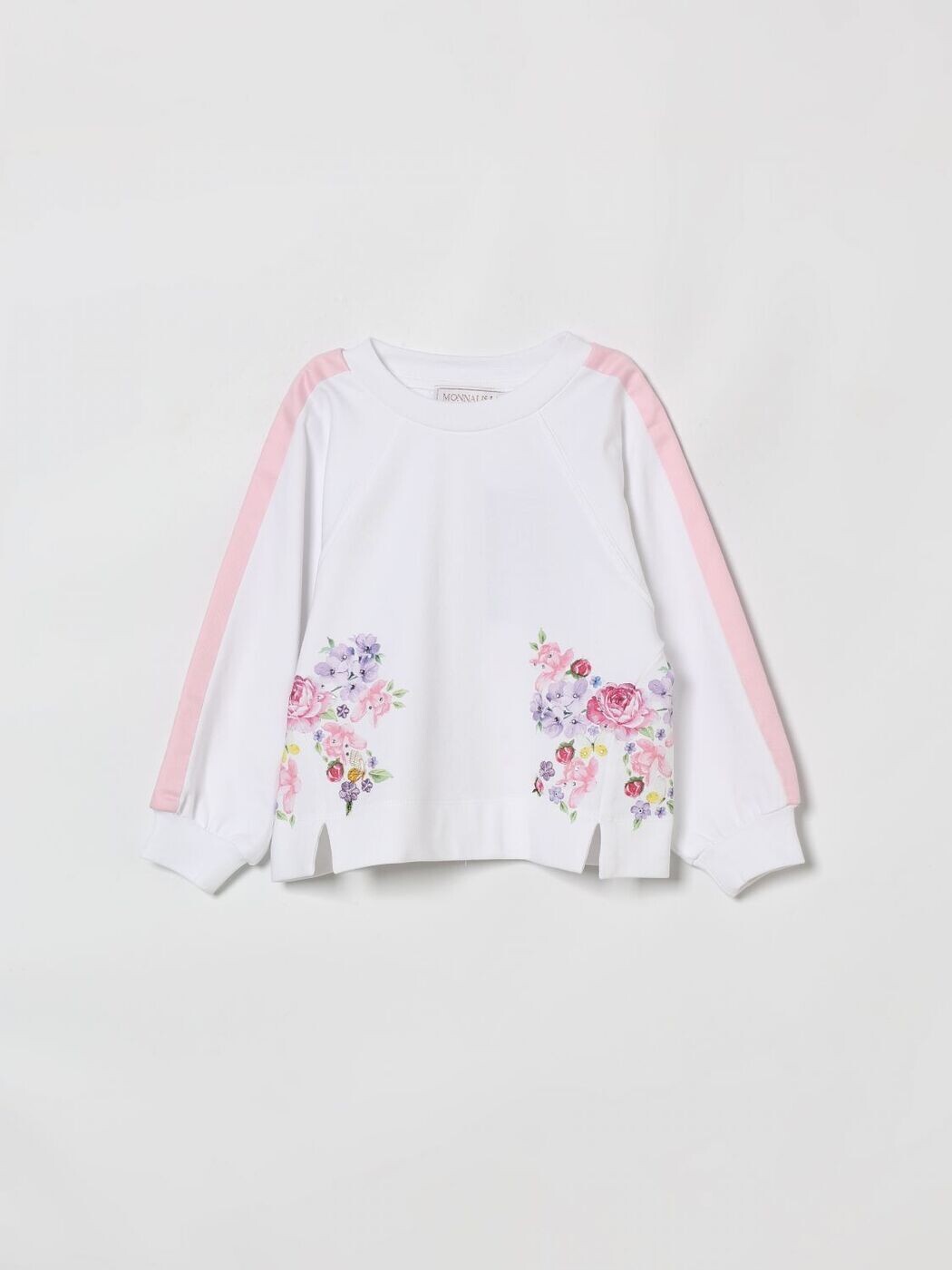 モナリザ MONNALISA クルーネックジャンパー 編み物お召しもの ガールズ 白いこと Crew neck jumpers 19G6007007 関税 貨物輸送無料 2026SS gi