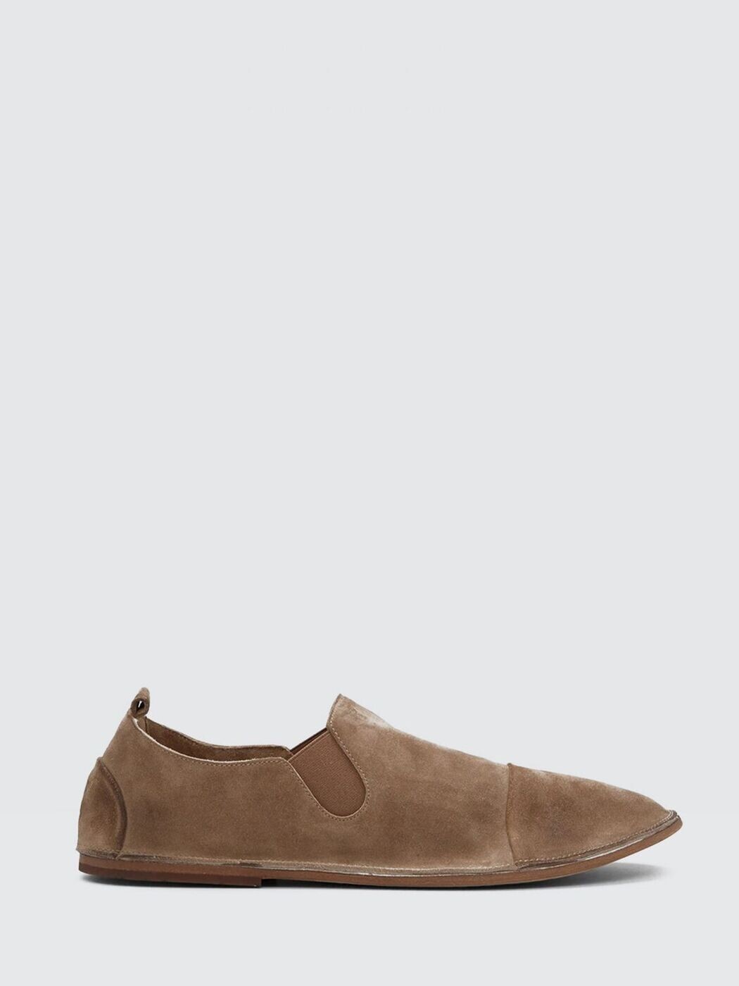 マル独居室 MARSELL 置き目毛皮 メンズ 赤銅色 Loafers MM1450P024 関税 貨物輸送無料 2026SS gi