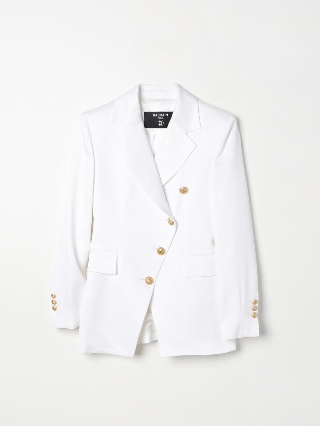 バルマン BALMAIN バイカージャケット 上衣 ガールズ 白いこと Biker jackets BU2B34I0192 関税 貨物輸送無料 2025AW gi