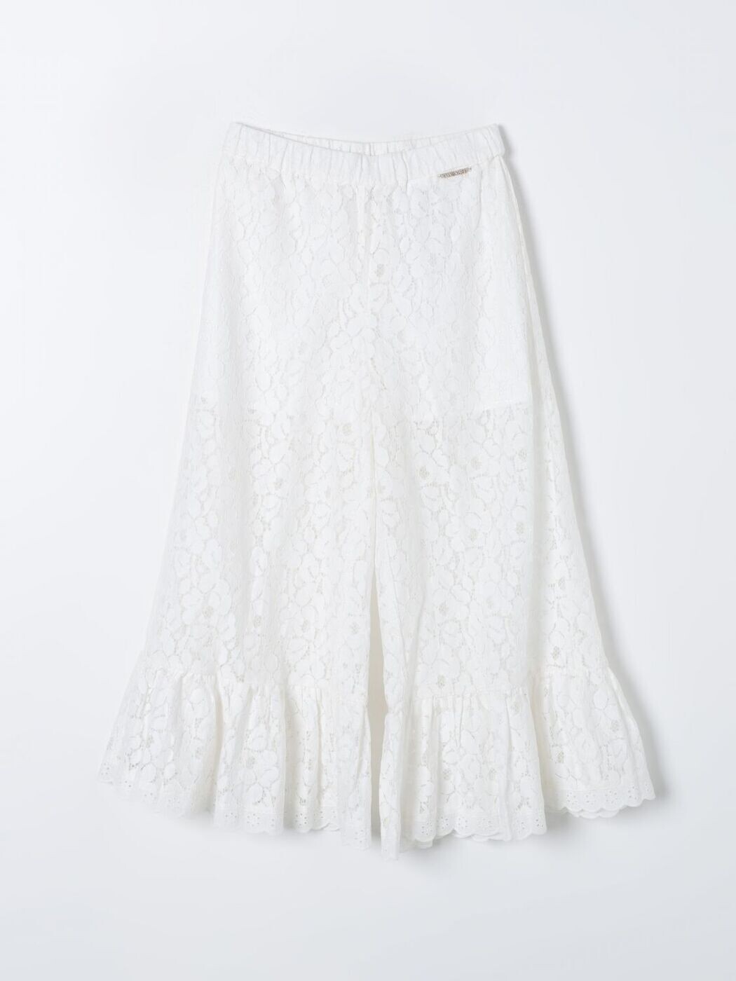 ツインセット TWINSET ズボン パンツ ガールズ ホワイト Trousers 241GJ2Q26 White 関税 送料無料 2024SS gi｜BRANDSHOP「il Tesoro」