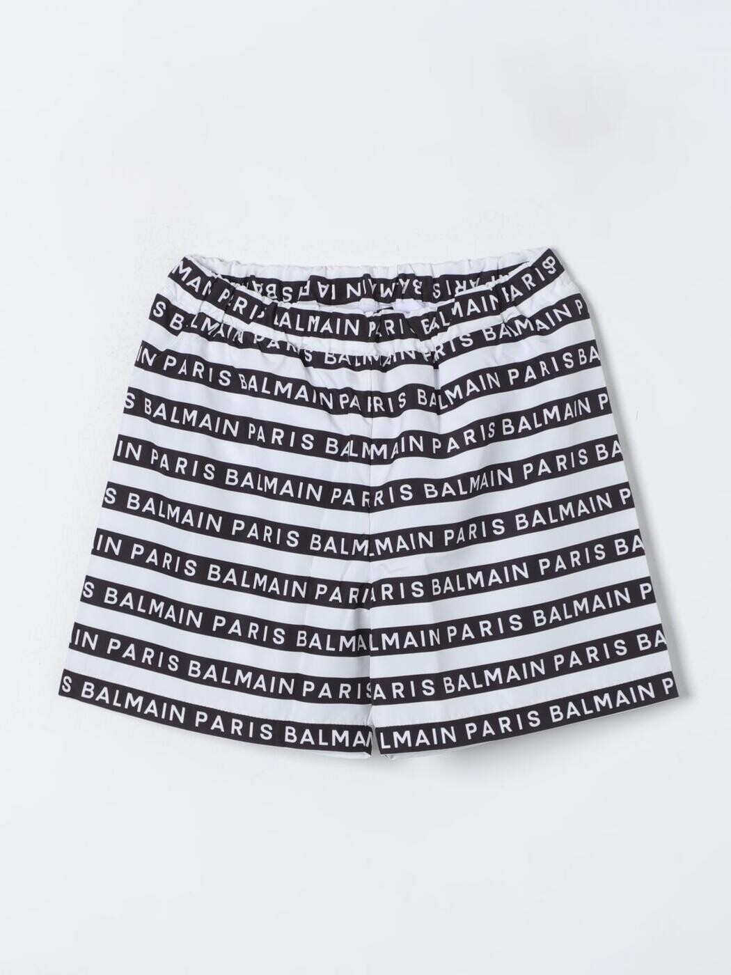 バルマン BALMAIN 塩水ズボン下 スイムウェア ボーイズ 白いこと Swim shorts BUCP29Z2182 関税 貨物輸送無料 2025AW gi