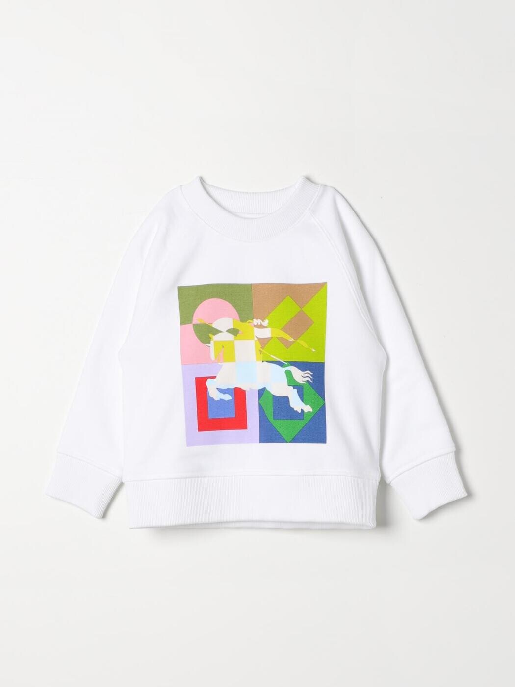 バーバリー BURBERRY クルーネックジャンパー 編み物御召しもの ボーイズ 白いこと Crew neck jumpers 8079788 ~ 関税 貨物輸送無料 2025AW gi