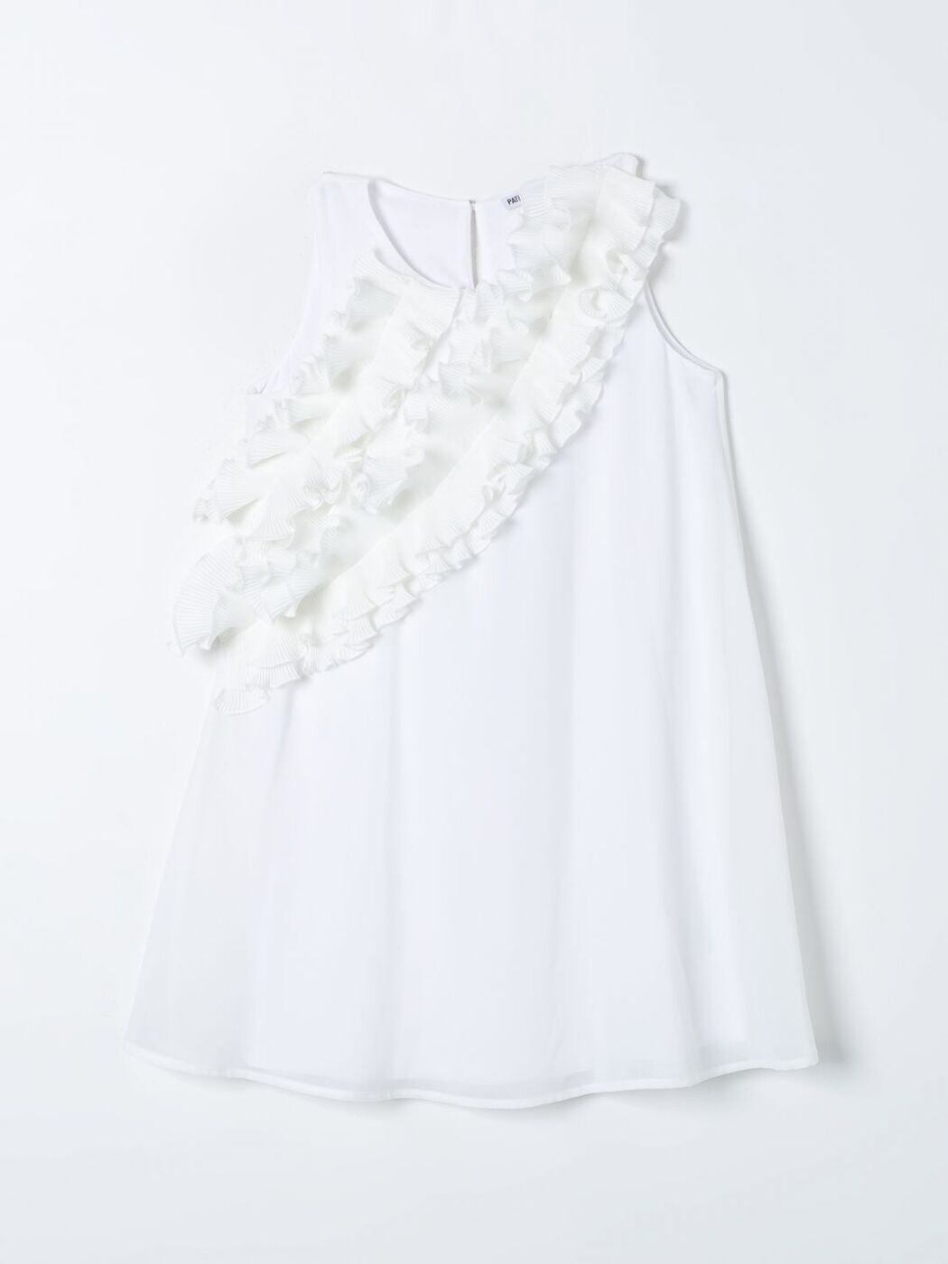 パトリツィア ペペ PATRIZIA PEPE ロングお召しもの お召しもの ガールズ 白いこと Long dresses 7A0485A413 関税 貨物輸送無料 2024SS gi
