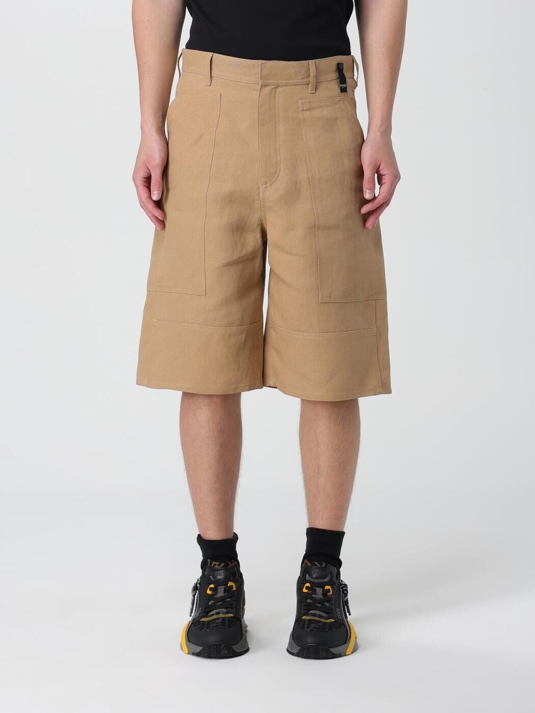 フェンディ FENDI ショーツ メンズ ベージュ Shorts FB0968AR96 Beige 関税 送料無料 2025AW gi|BRANDSHOP「il Tesoro」
